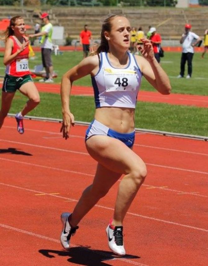 Tereza Škodová byla oporou při utkání U18 v Trnavě.